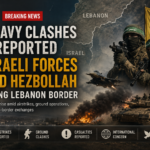 Heavy Clashes Reported Between Israeli Forces and Hezbollah Along Lebanon Border