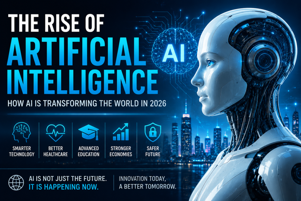 The Rise of Artificial Intelligence: How AI Is Transforming the World in 2026