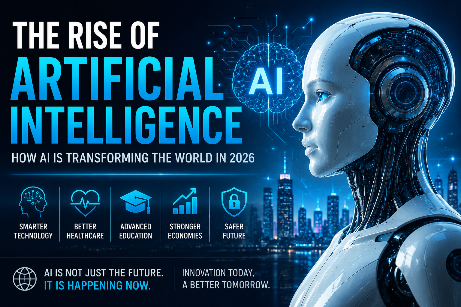 The Rise of Artificial Intelligence: How AI Is Transforming the World in 2026
