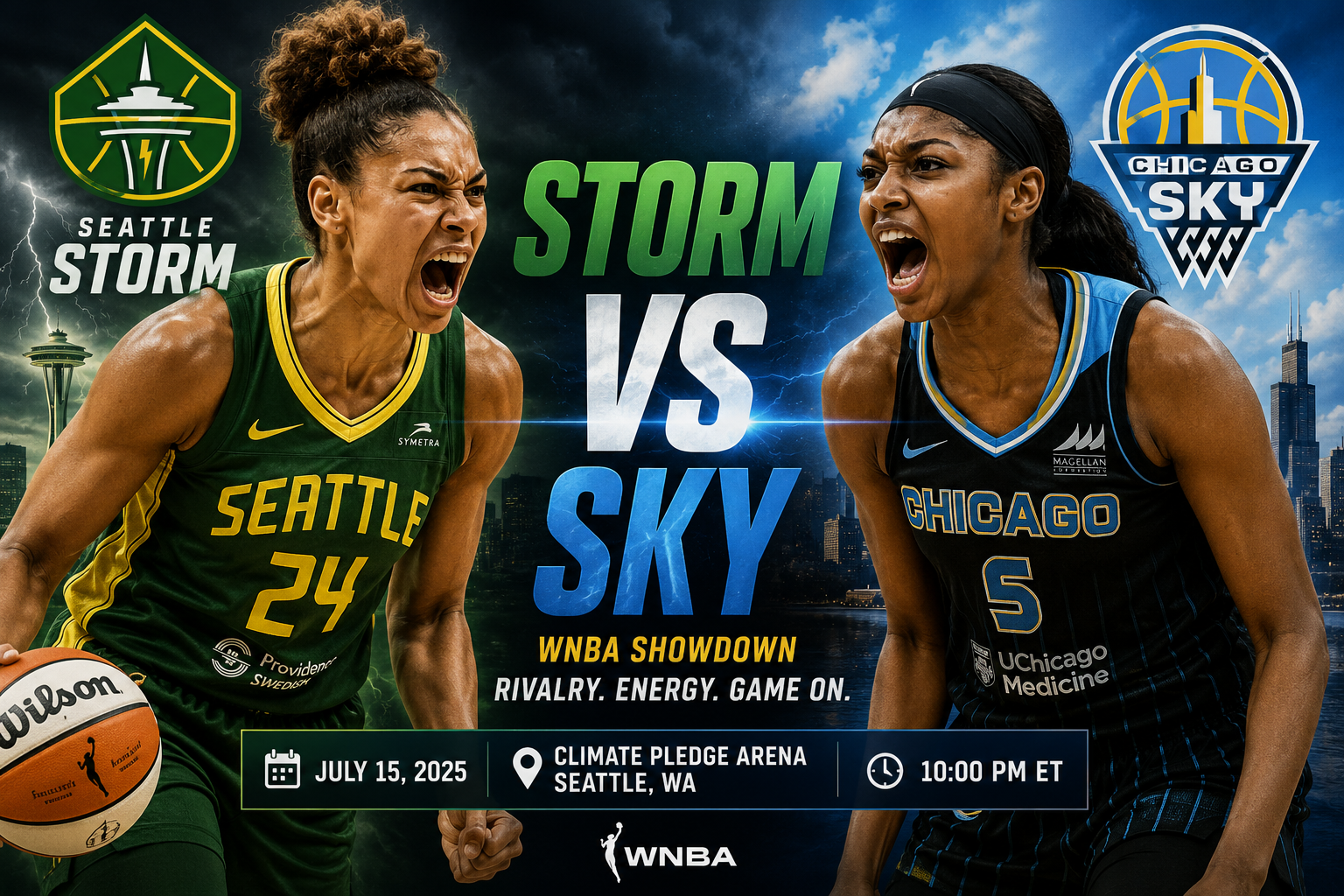 Storm vs Sky: Full WNBA Preview for July 15